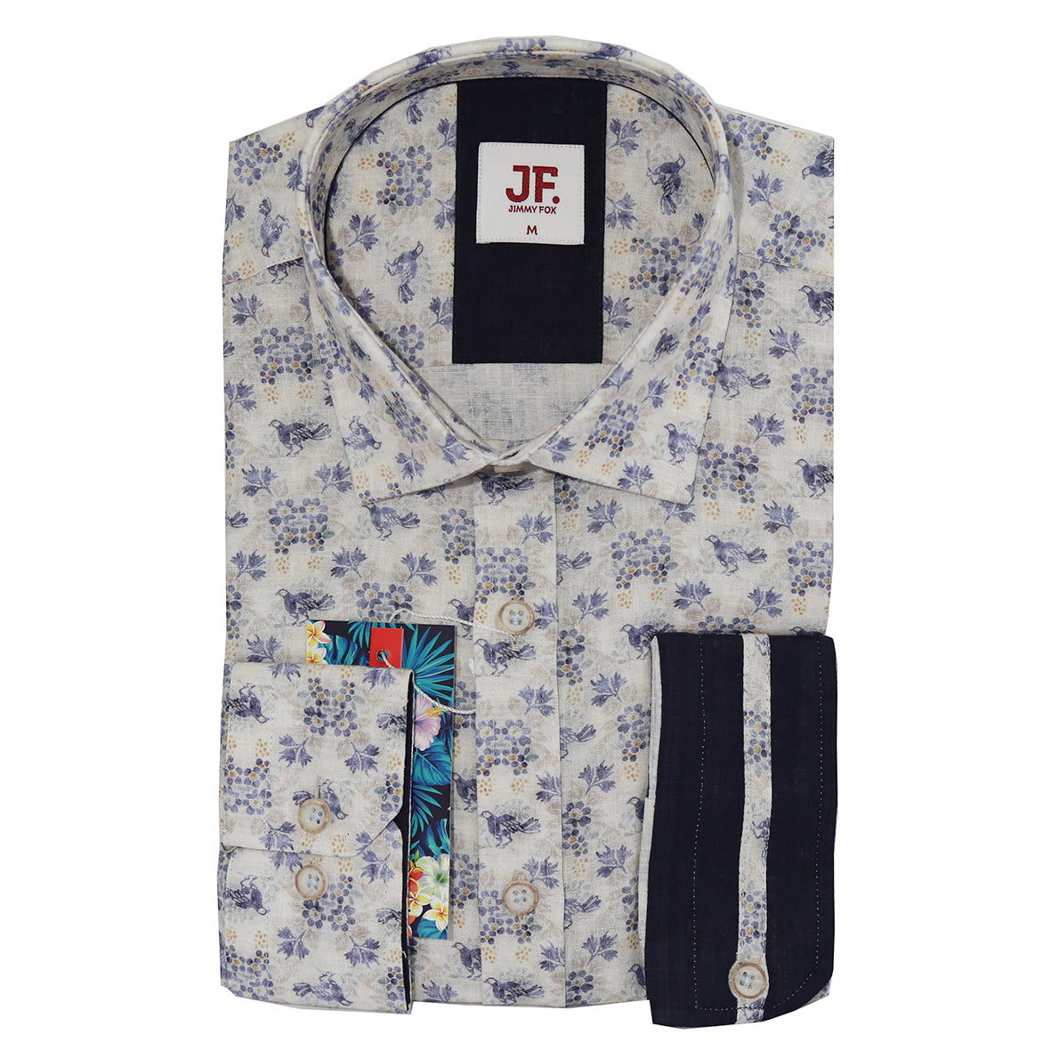 Mini Floral Tailored Fit Long Sleeve Shirt