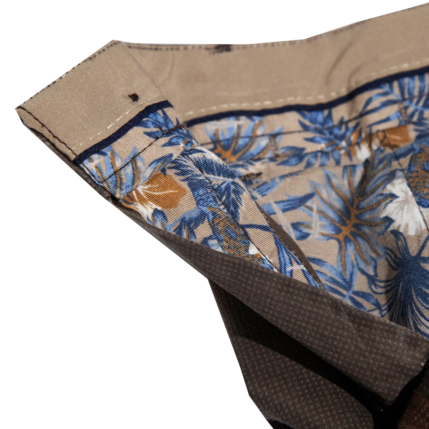 Mini Check Chino Pant Tan