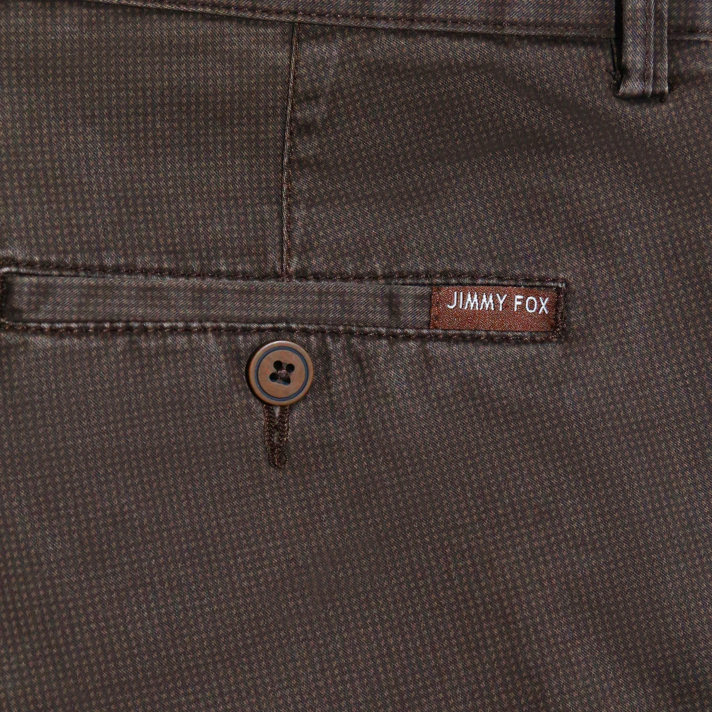Mini Check Chino Pant Tan