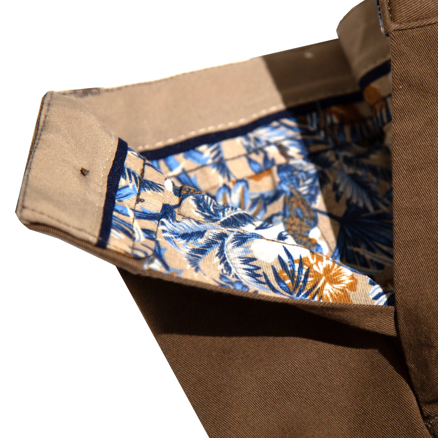 Gaberdine Twill Chino Pant Tobacco