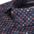Mini Spot Print Tailored Fit Short Sleeve Shirt
