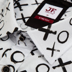 XO Print Tailored Fit Short Sleeve Shirt