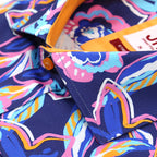 Tropical Night Print Tailored Fit Long Sleeve Shirt