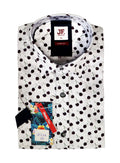 Cherry Print Tailored Fit Short Sleeve Shirt
