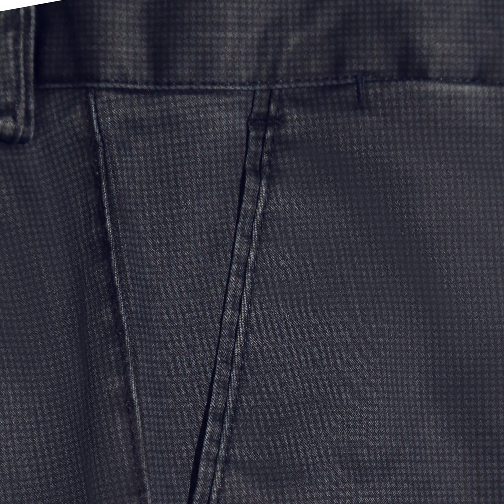 Mini Check Chino Pant Navy