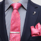 JF849 JIMMY FOX Mini Floral Print Slim Fit L/S Shirt