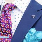 JF845 JIMMY FOX Mixed Print Slim Fit L/S Shirt