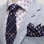 JF850 JIMMY FOX Multi Crosses Print Slim Fit L/S Shirt
