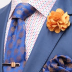 JF857 JIMMY FOX Micro Whale Print Slim Fit L/S Shirt