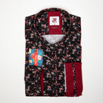 Glimmer Floral Print Tailored Fit L/S Shirt