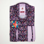 Dreamy Floral Print Tailored Fit L/S Shirt