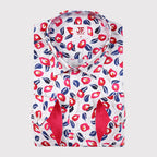 JF367 JIMMY FOX Floral Print Slim Fit L/S Shirt