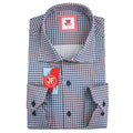 JF849 JIMMY FOX Mini Floral Print Slim Fit L/S Shirt